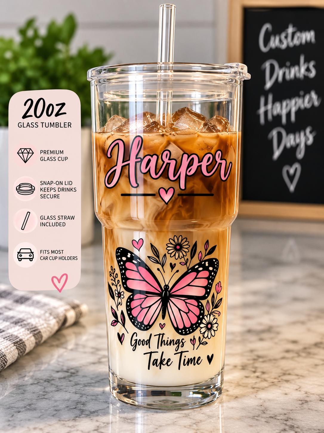 Custom Drinkware | Personalized Tumbler or Mug | Custom Design Made for You