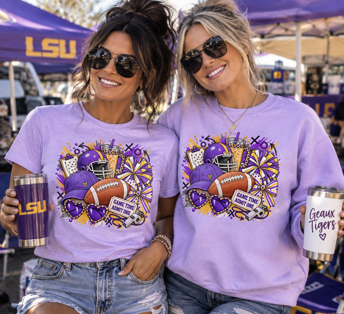 Game Day Football Shirt or Sweatshirt |  Football Apparel | Tailgate Shirt | Football Season